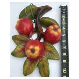 Apple Chalkware Wall Art