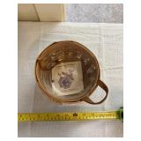 Longaberger basket, handle broken
