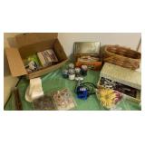 Buttons, sewing supplies, Vin-Max Puff Iron and
