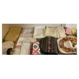 Table cloths, cloth napkins and holiday cloth