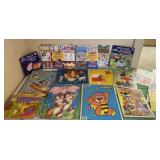 Vintage kids puzzles dated 1974 and 1985 and