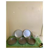 Tupperware measuring container and cake pans