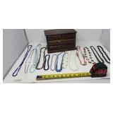 Jewelry Box Full Of Beaded Necklaces