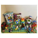 Mega Blocks, baby rattles, plane and more toys