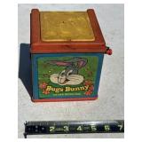 1976 Bugs Bunny in the music box- ear broken