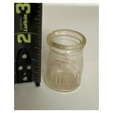 Heath Glass Creamer- chipped