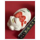 Shawnee Ceramic Pig Coin Bank