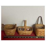 Small Longaberger Baskets