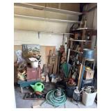Contents of Corner- buyer bring boxes to load.