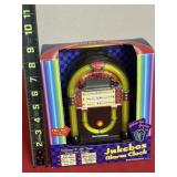 Lighted jukebox alarm clock