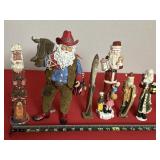 Santa Statues