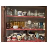 Contents of cabinet