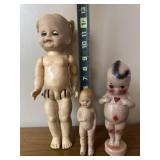 Dolls including Kewpie, Ideal 1961