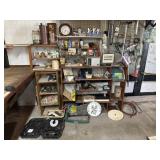 Contents of shelving
