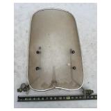 Motorcycle windshield
