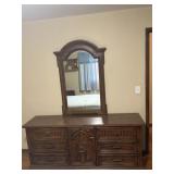 Dresser with Mirror 80.5inX71.5inX19in