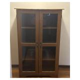 Storage Cabinet-glass Doors-54inX34inX17in