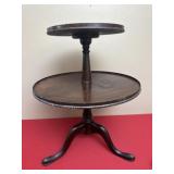 Mahogany Pie Crust Table