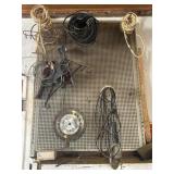 Trouble light, saw blades & More