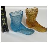 Fenton Glass Boots
