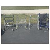 Walkers, wheel chair