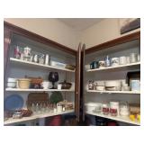 Contents of cabinets