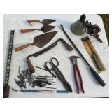 Buffalo Fencing Plyers, Draw Knife, Drill Bits,