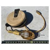 Blue point 30ft. cord reel trouble light