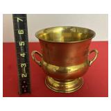 India- Brass Trophy Planter