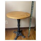 French garden Parisian terrace metal pedestal