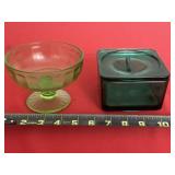 Green Depression, Green Refrigerator Dish-