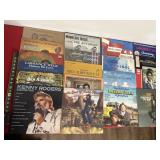 LP Vinyl Records- Kenny Rogers, Freddie Fender,