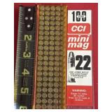 CCI 22 Long Hollow point Mini Mag ammo