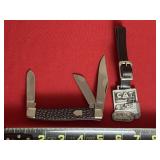Imperial Pocket Knife, Cat Watch Fob