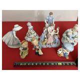 Figurines- one music box