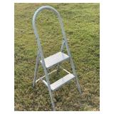 Folding step stool