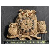 1974 Arnelï¿½s Owl Wall Clock