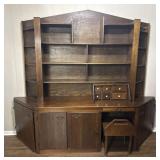 4pc Office Book Shelf with storage 7ftX100inX23in