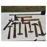 Hammers, hatchet, tomahawk- damaged