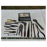 Hand tools- Vise Grips, Adjustable wrench & More