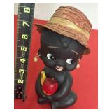 Kenmar Bobblehead Black Americana Coin Bank-