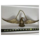 Brass Spread Eagle Wall Art
