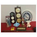 Lady head planter (broken finger), Homco & More
