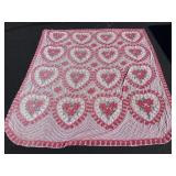 Chenille Bedspread- stained- 95inX89in