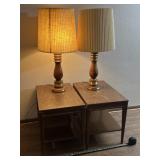End Table & Table Lamps