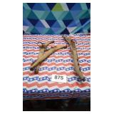 Antique horse harness parts