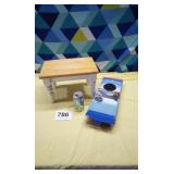 Step stool and windshield cover