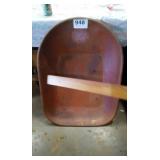 Wheel barrel tub