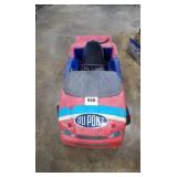 Battery operated power race car. No Battery or