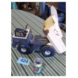 Metal and plastic Tonka toy truck